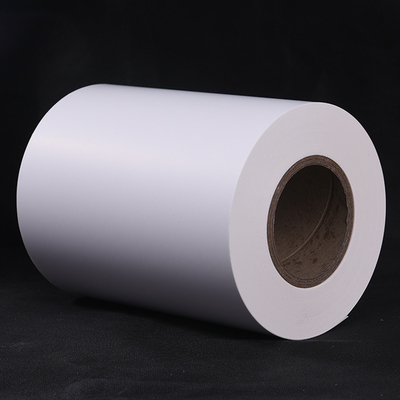 Штейновый термальный материал ярлыка прилипателя веленевой бумаги передачи HM2533 с белым вкладышем glassine для делать штрихкода