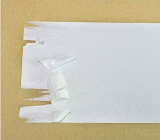 Разрушительный материал для этикеток Хрупкая бумага для наклеек