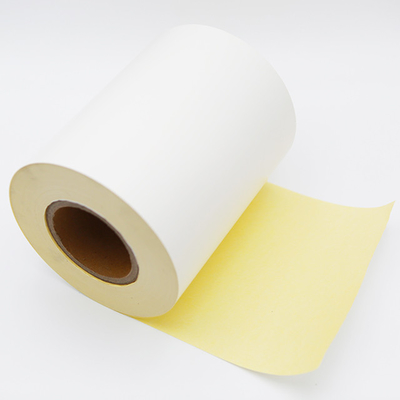 Веллумная бумажная материя, покрытая теплопередающей бумагой, с желтой стеклянной облицовкой HM2533H