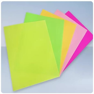 Флуоресцентная желтая бумага Клейка Флуоресцентная желтая бумага WGA333 чернильная печать Флуоресцентная бумага