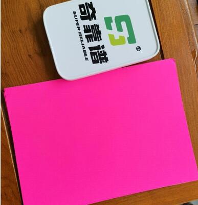 WGA1 Fluorescent Red Paper Water Glue White Glassine Liner 60G