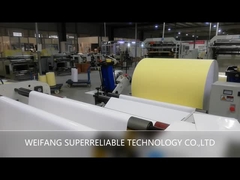 Бросание листа стикера бумажное покрыло бумагу искусства с желтой бумагой kraft HM0111 силикона цвета