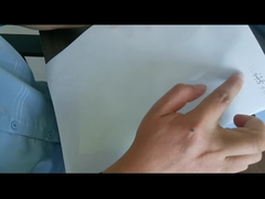 WG4533 вкладыш Glassine белизны клея ясности BOPP 50um акриловый