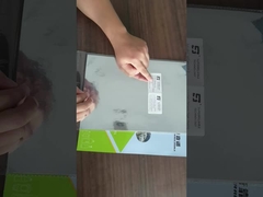 Вкладыш Glassine белизны клея Mentalized яркий серебряный BOPP модели WG4633 акриловый