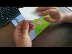 Клейкая деструктивная бумага Наклейка на хрупкую бумагу со стеклянной обшивкой WGYB27