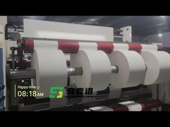 Велюмная бумага Клейкая матовая тепловая передача матовая покрытая бумага Клейкая этикетка в рулонах